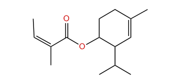 trans-Piperityl (Z)-2-methyl-2-butenoate